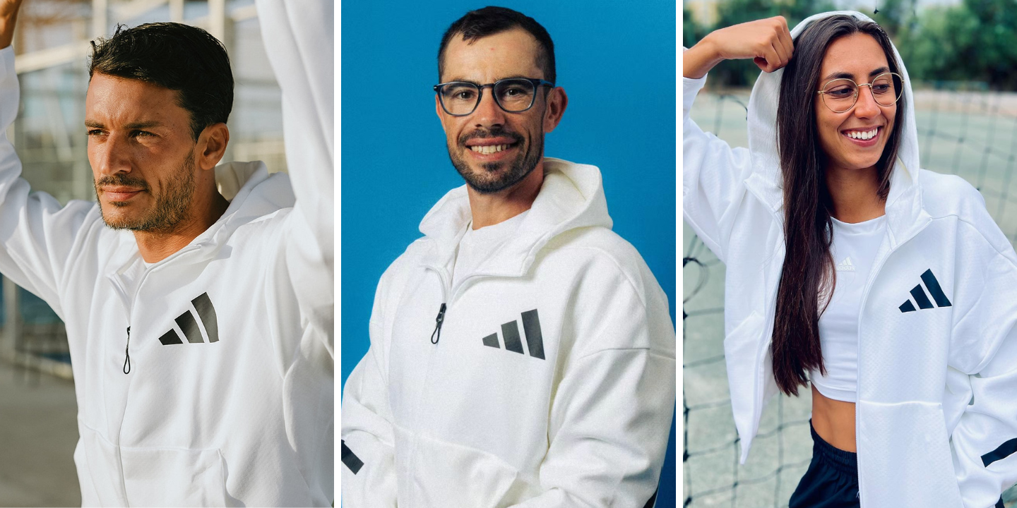 Ruben Rua, Fernando Pimenta e Catarina Amado já amam a nova coleção da Adidas. Veja as fotos dos famosos