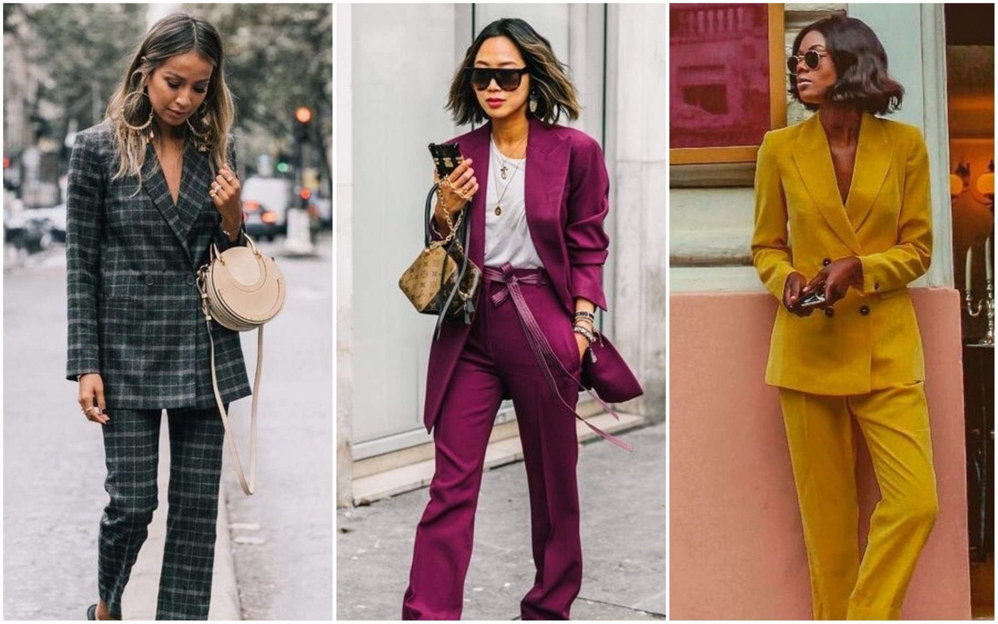 Suit up! O fato completo ganhou uma nova vida e é obrigatório no armário de qualquer mulher