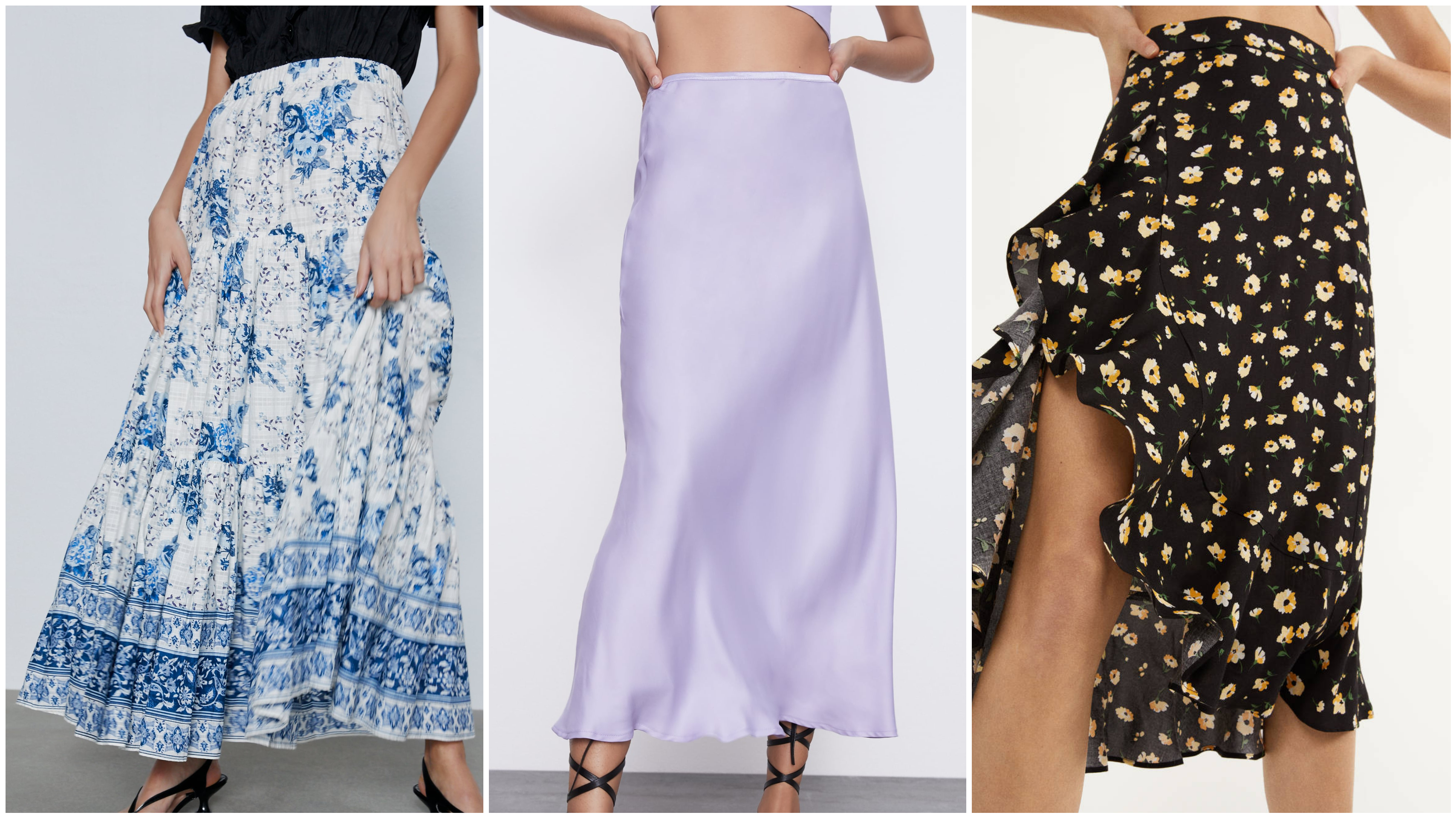 Shopping. 17 opções de saias para usar durante os dias e as noites de verão