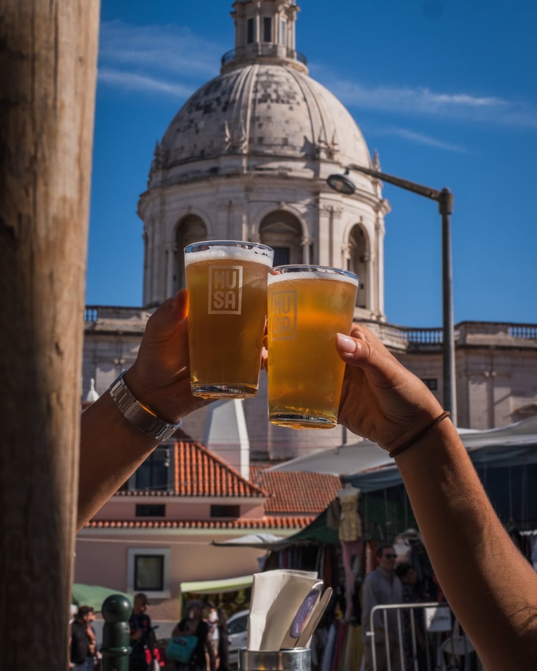 Almadrava. Este novo spot é perfeito para comer, beber e pintar com vista para o Panteão Nacional