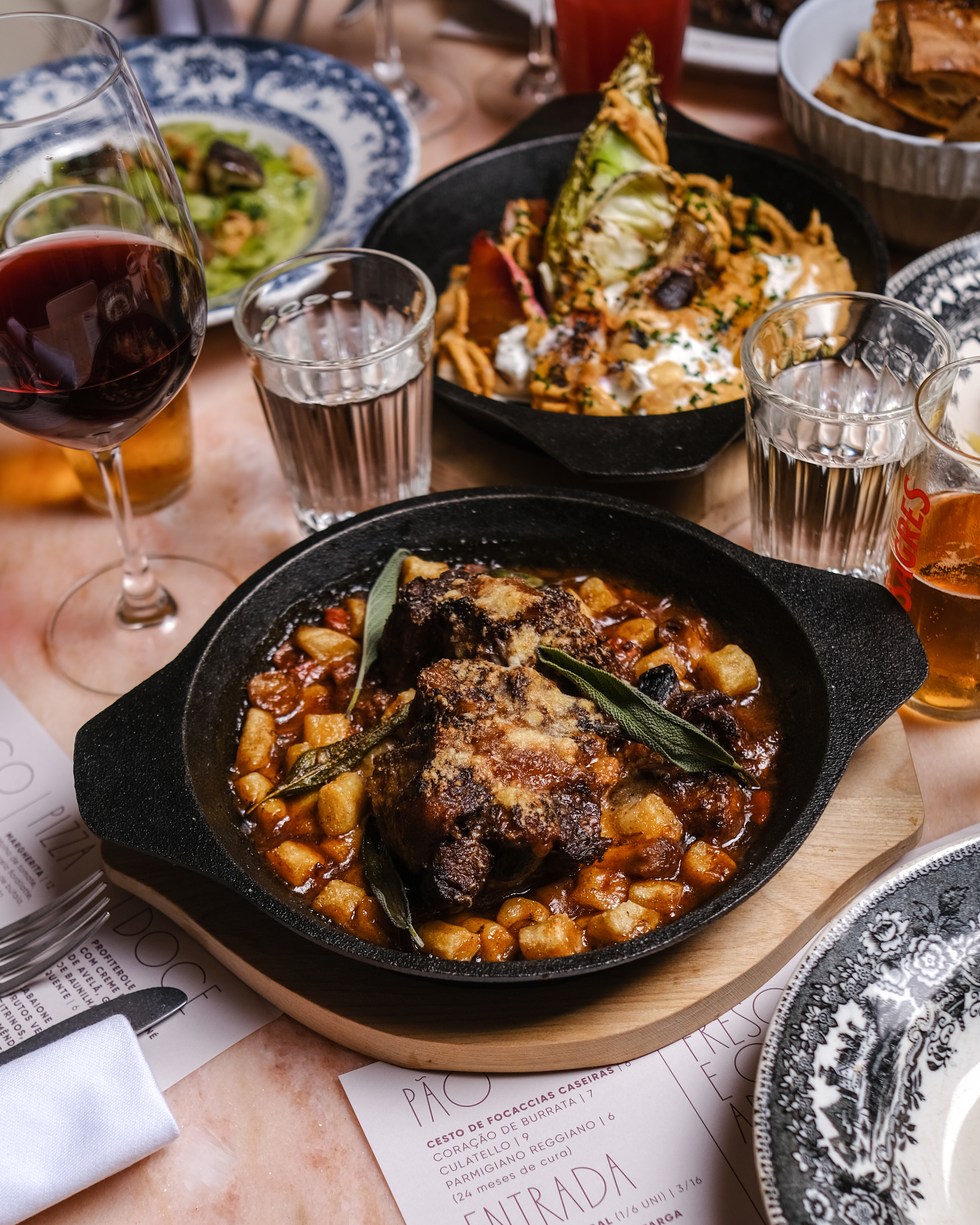 PROVINCIA. Itália e Portugal sentam-se à mesa do novo restaurante do Non Basta