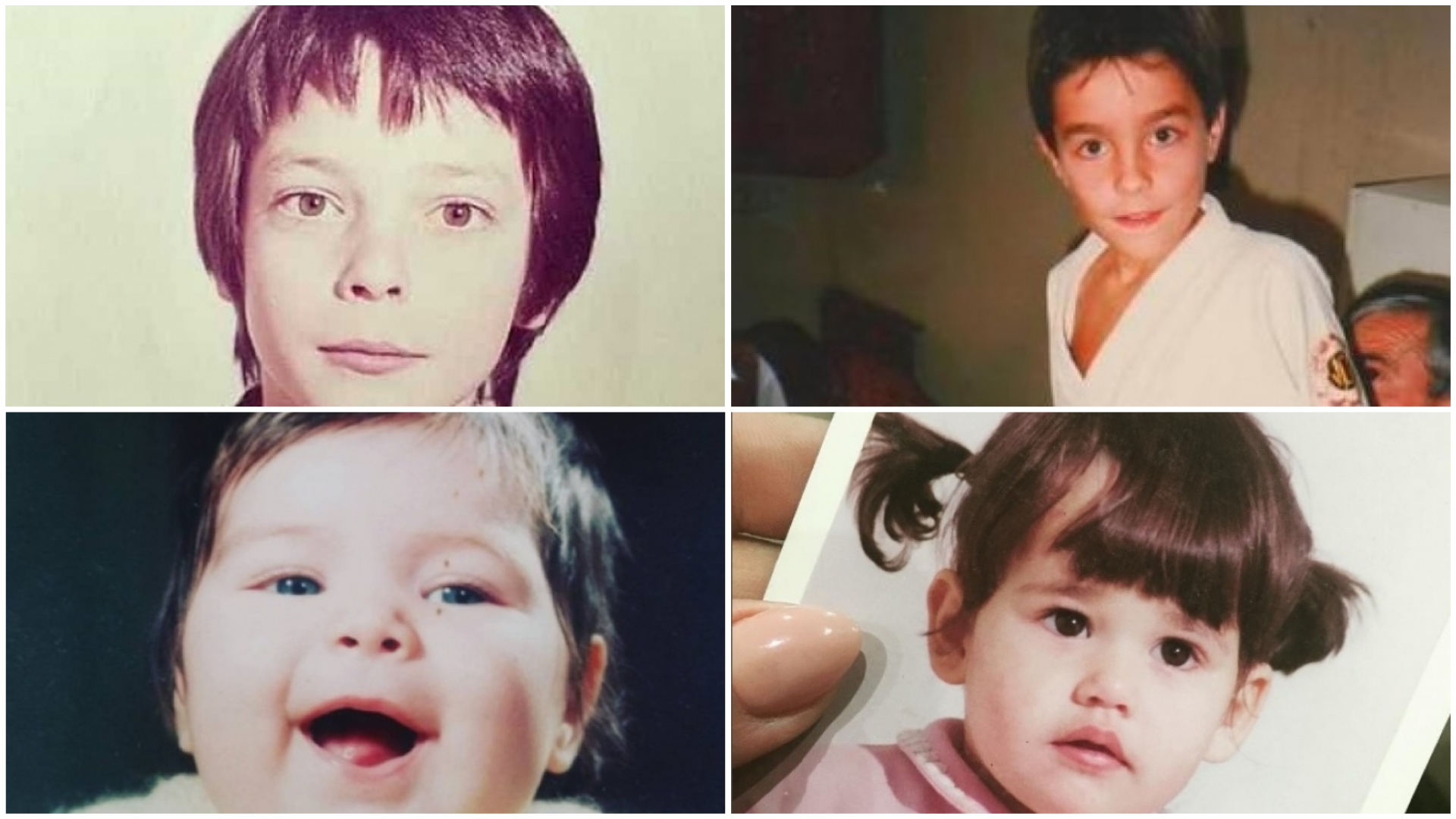 Quiz. Será que consegue identificar o famoso pela foto de quando era criança?