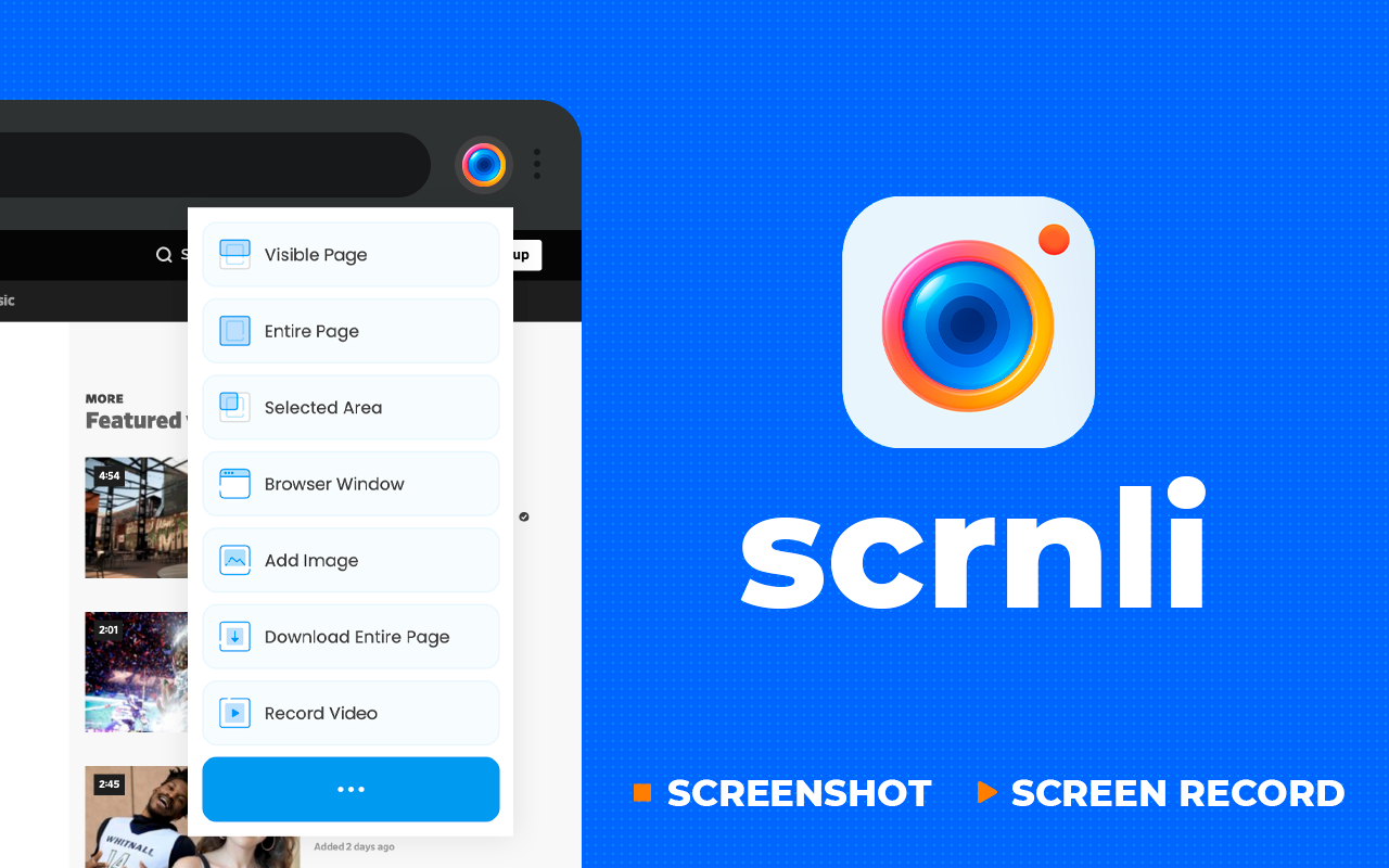 Scrnli é uma ferramenta útil para gravar vídeo do ecrã ou captar a janela para tutoriais