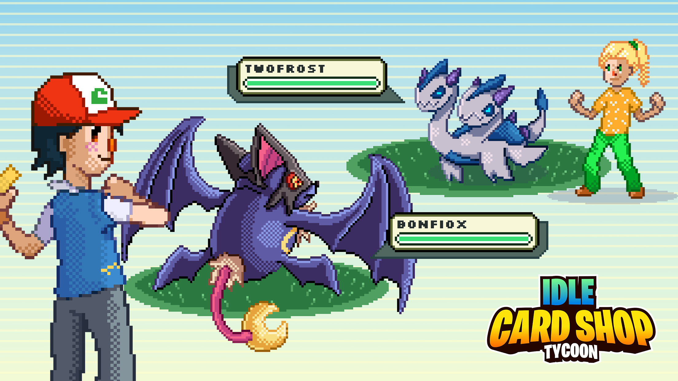 TCG Card Shop Tycoon simula uma loja no negócio das cartas colecionáveis