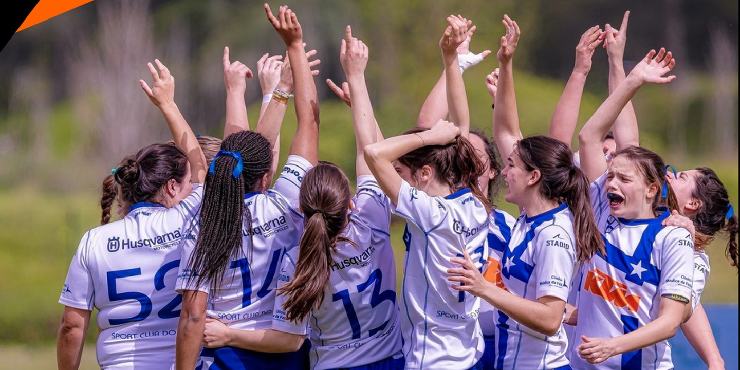 Sport CP/CRAV conquista Taça de Portugal feminina de râguebi frente ao Sporting e faz 'dobradinha'