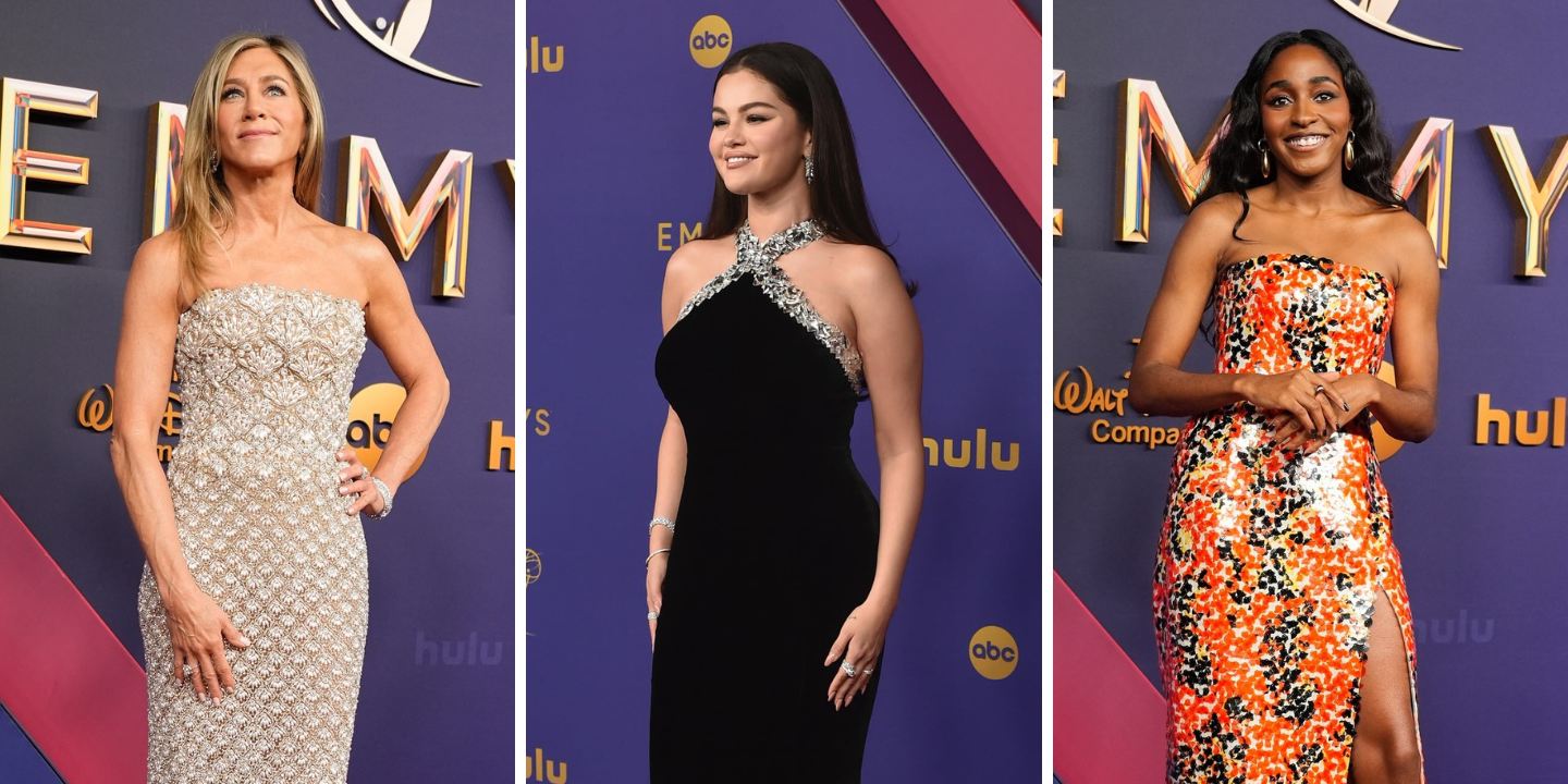 De Jennifer Aniston a Selena Gomez. Estes foram os 23 looks que se destacaram em noite de Emmys