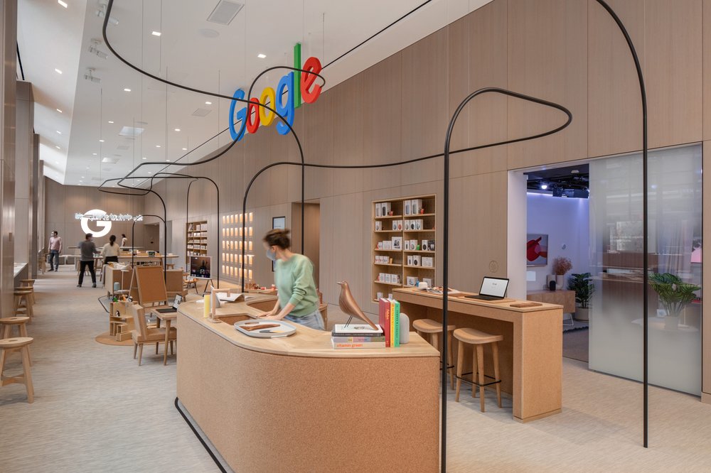 Google prepara-se para abrir a sua primeira loja física nos Estados Unidos. Veja o interior da Google Store