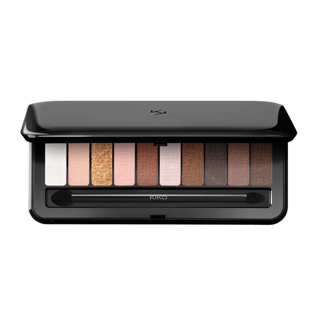 Kiko, Paleta Sombras New Soft Nude Eyeshadow Palette, 02