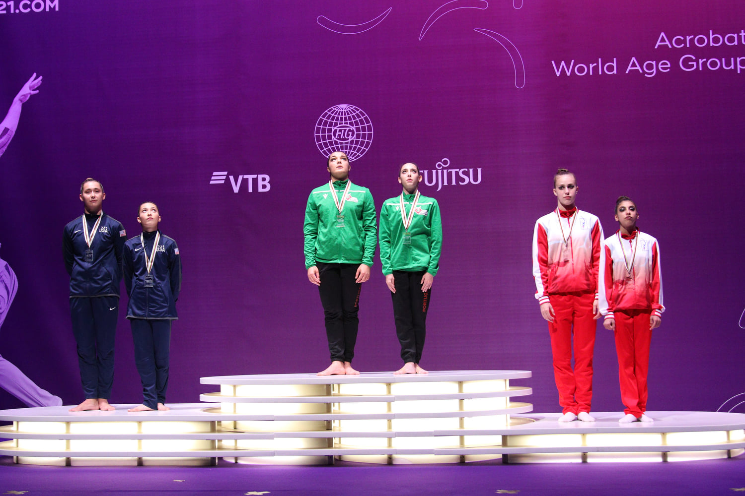 Rita Ferreira e Ana Teixeira. As ginastas que fizeram história e deram ao País o ouro em ginástica acrobática