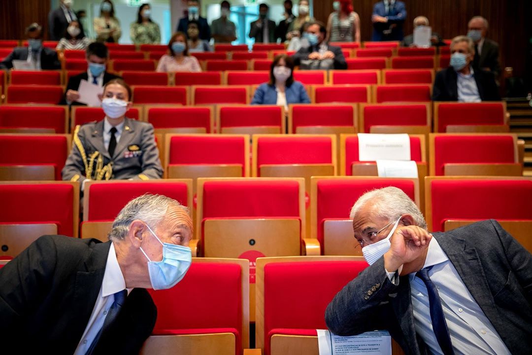 Marcelo recebe António Costa e os partidos para discutir estado de emergência