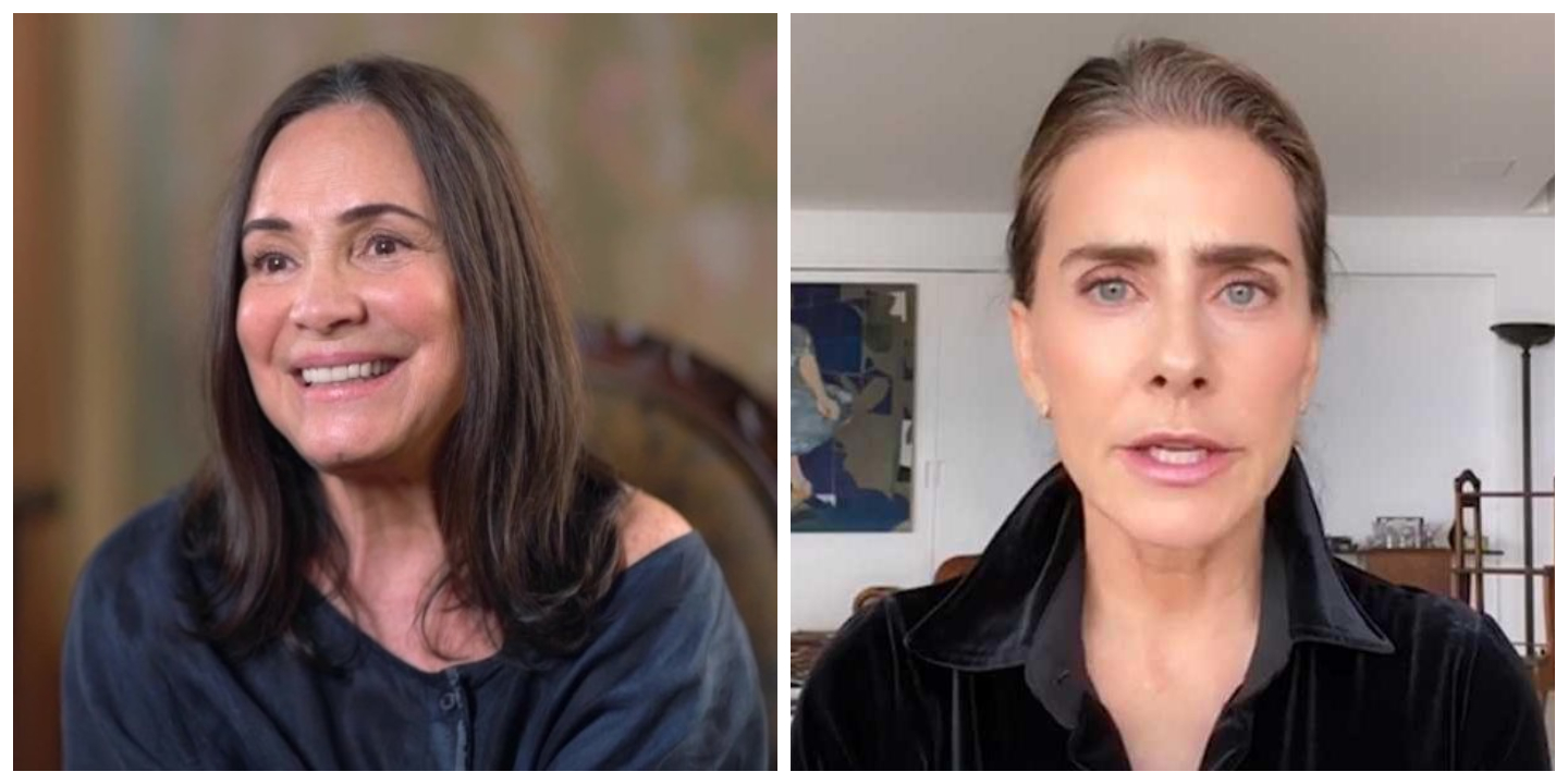 Regina Duarte irrita-se com Maitê Proença em entrevista à CNN Brasil e critica o canal: “Estão a desenterrar mortos”