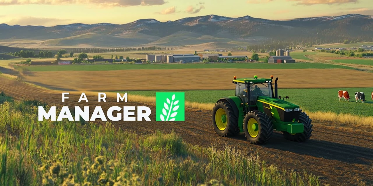 Cultive terras, defina estratégias e torne-se no melhor agricultor virtual em Farm Manager 2025