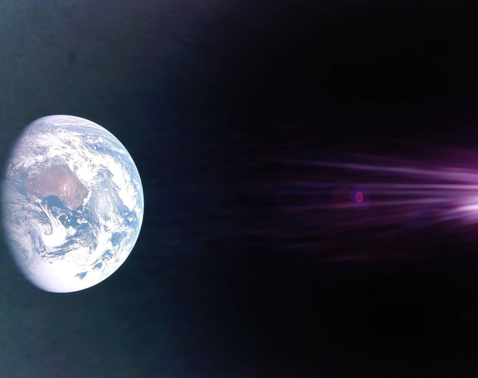 Sonda espacial Blue Ghost capta imagens deslumbrantes da Terra a caminho da Lua