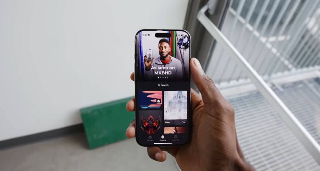 Youtuber MKBHD tem uma app de wallpapers artísticos que não correu bem ao início