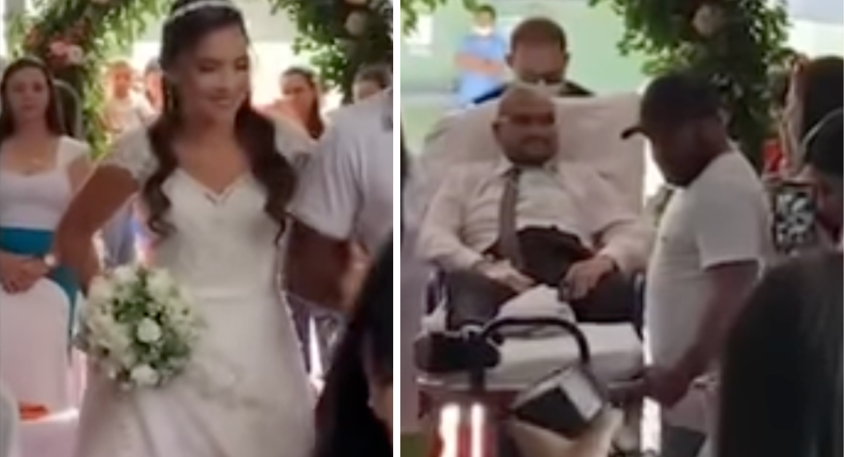 Cleilson casou-se com Verónica quando tinha um cancro terminal. Morreu 10 dias depois — veja o vídeo emocionante
