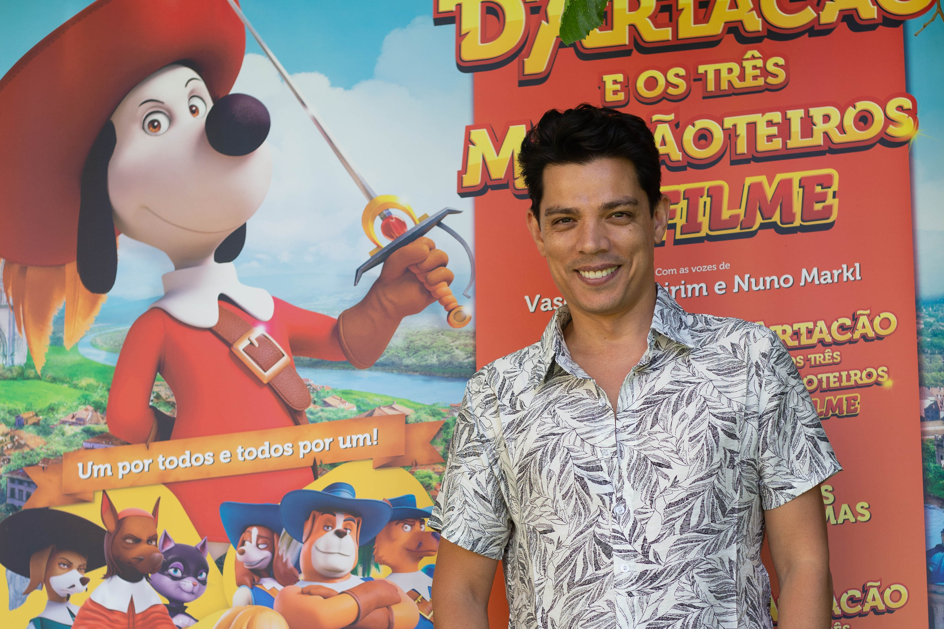 Vasco Palmeirim é a voz de D’Artacão no novo filme. “Este não é só mais um desenho animado”