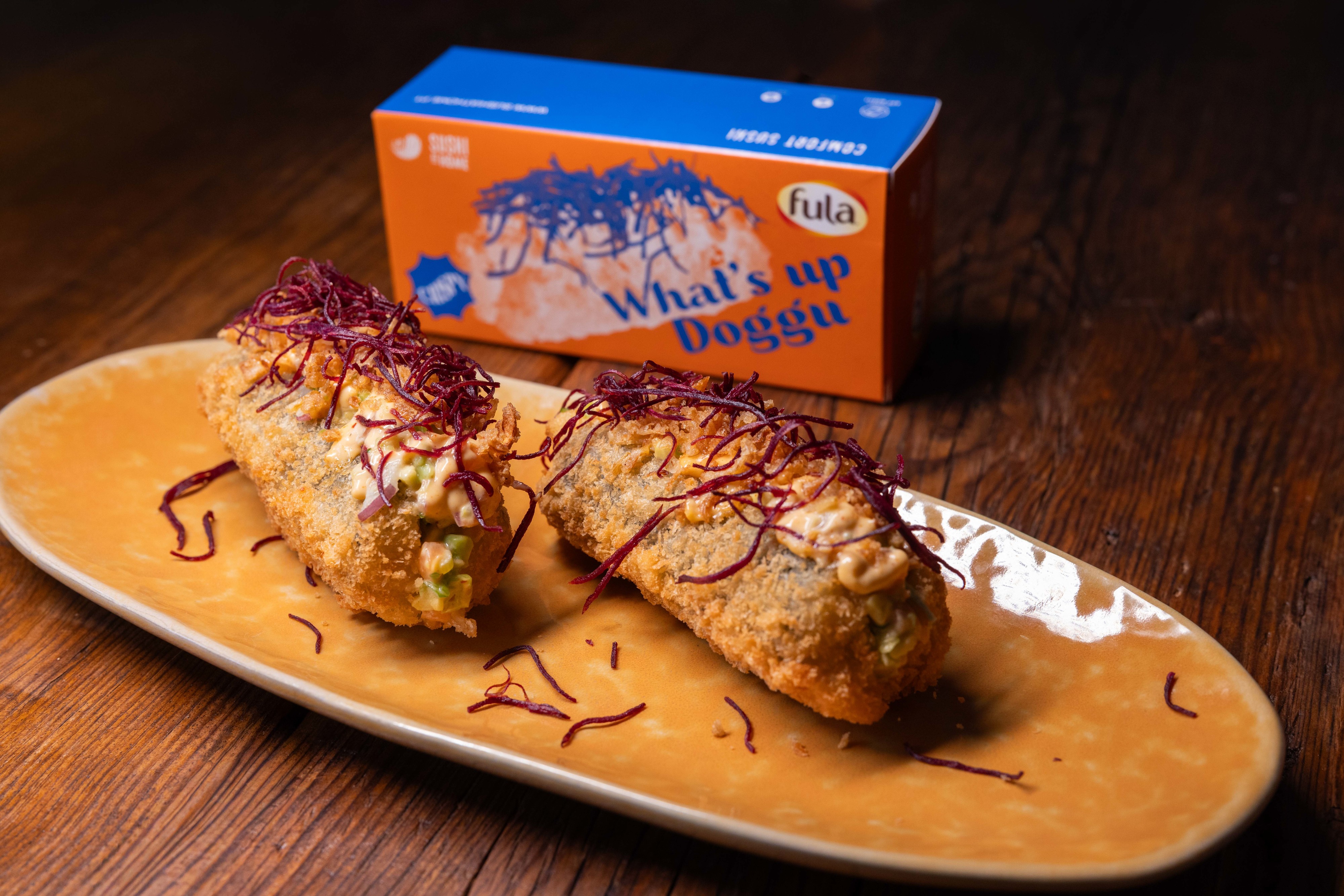 Tem até ao fim do mês para encomendar este novo e crocante hot dog de sushi (por 6€)