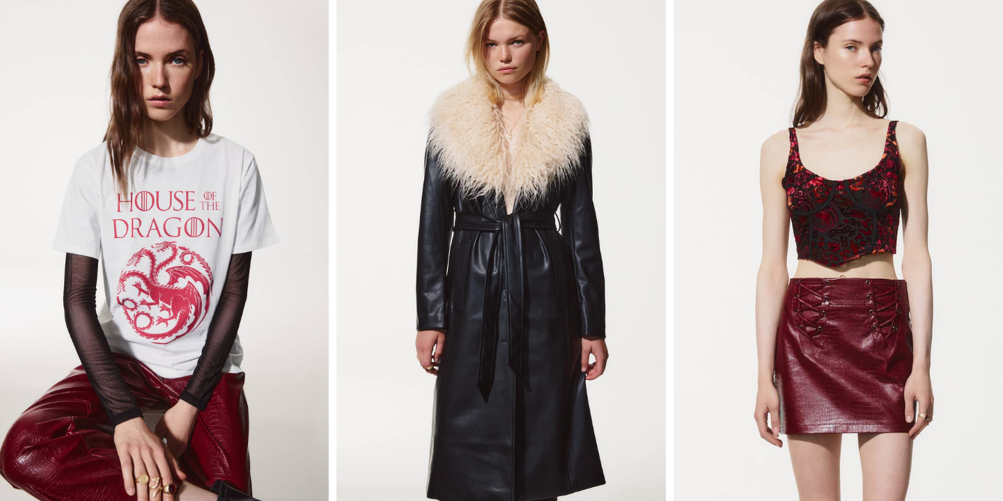 É a maior fã de “House of The Dragon”? Já pode vestir a camisola (e as calças, tops e saias)