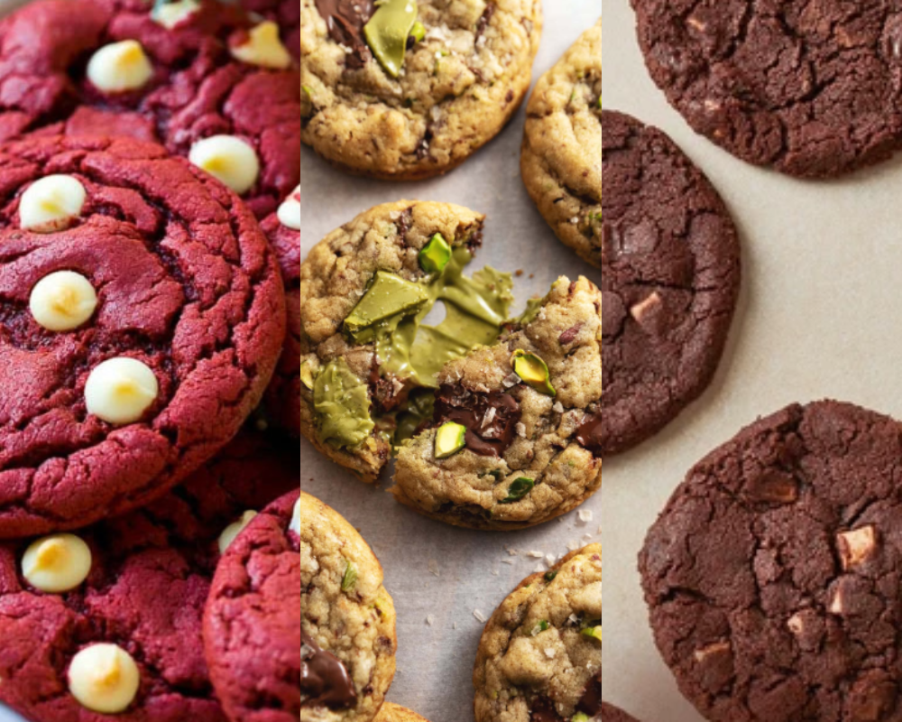 5 receitas de cookies para todos os gostos e níveis de gula para fazer no fim de semana (incluindo pistácio)