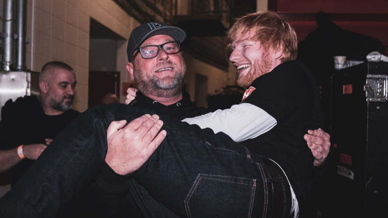Segurança de Ed Sheeran faz sucesso no Instagram