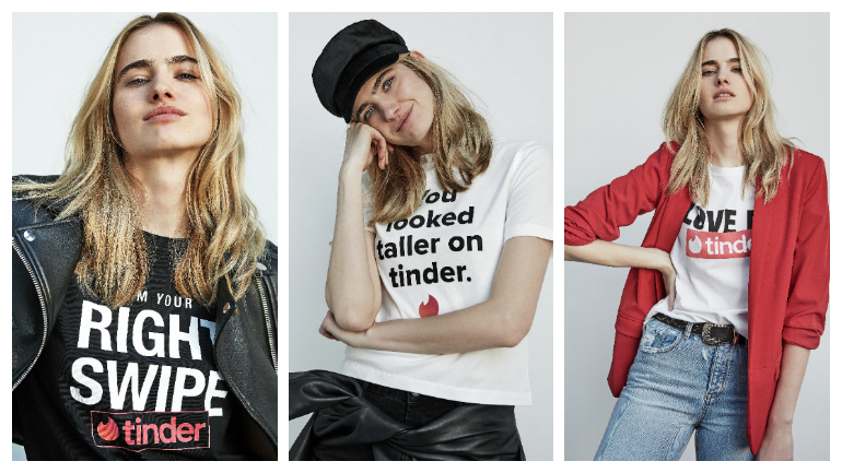 Stradivarius e Tinder lançam coleção inspirada no Dia dos Namorados — e oferecem viagem a Londres