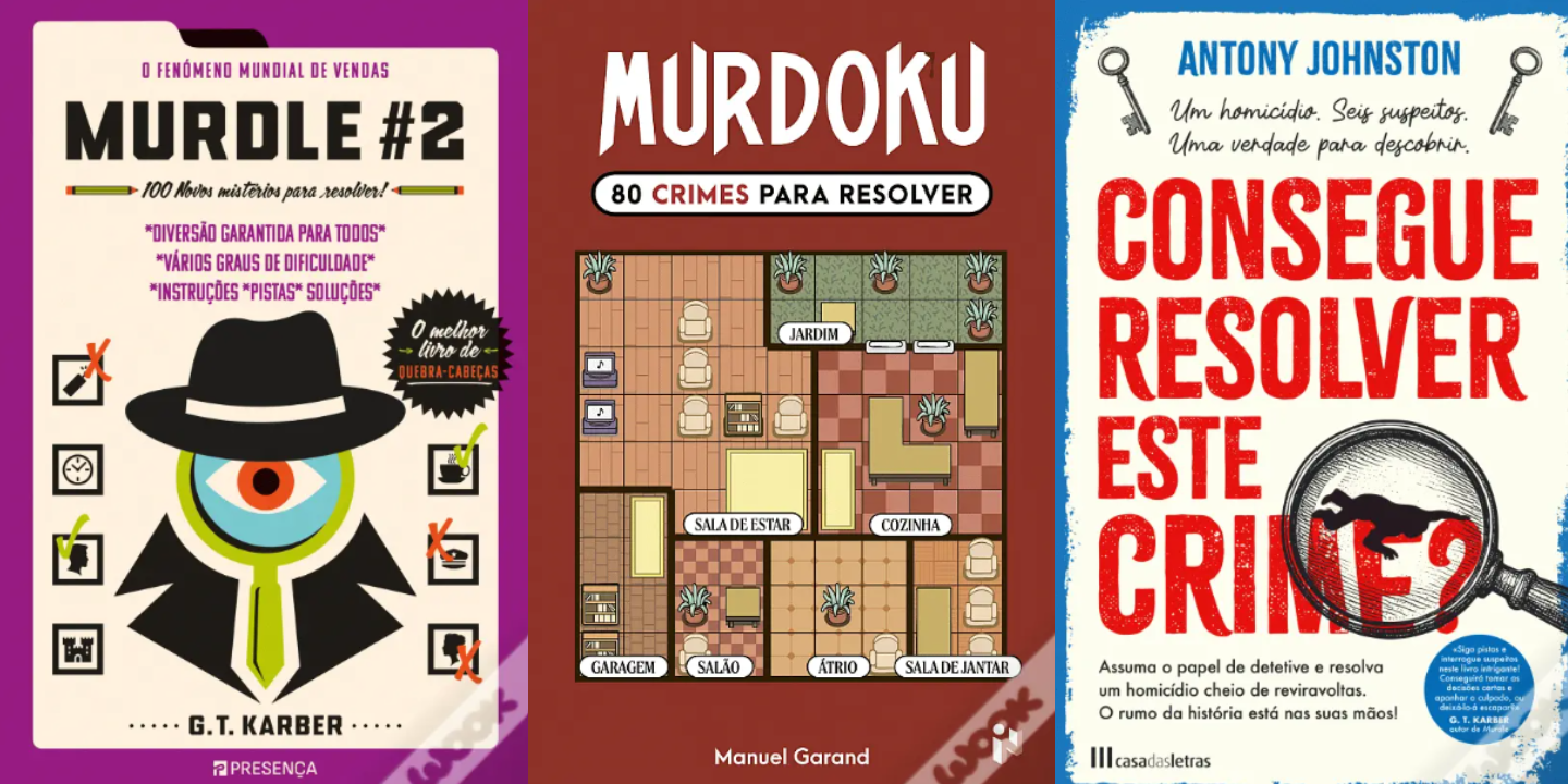 Réveillon em casa? Estes 12 livros cheios de enigmas e mistérios são perfeitos para passar a noite