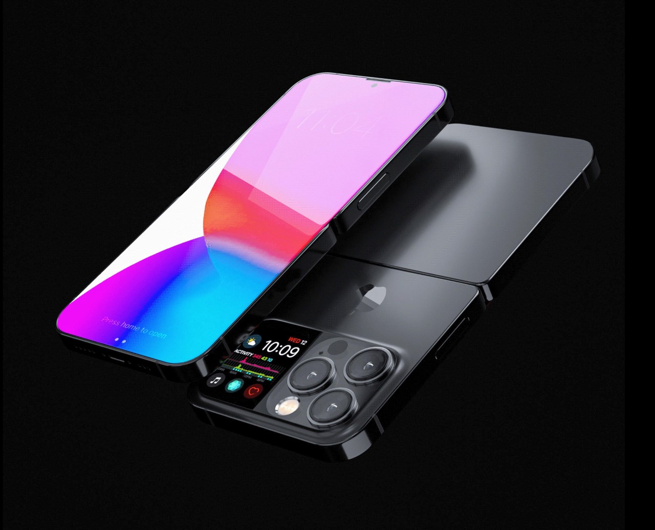 iPhone dobrável ainda não é uma realidade, mas há quem já imagine o seu aspecto