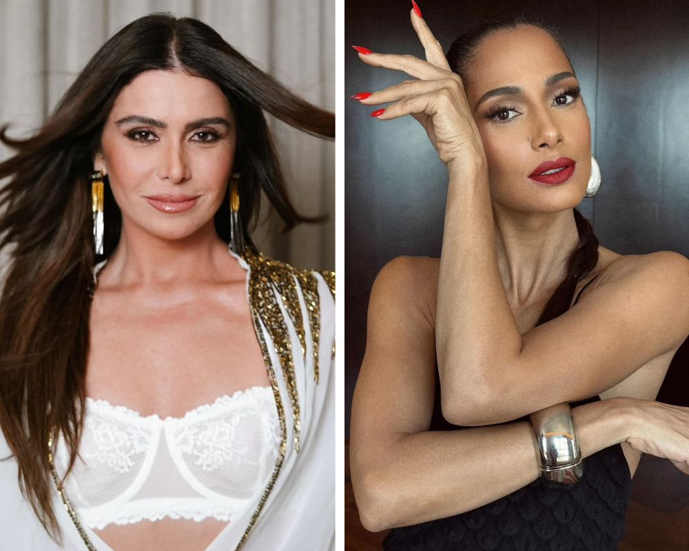 30 fotos de Camila Pitanga e Giovanna Antonelli que provam que a beleza continua fatal aos quase 50 anos