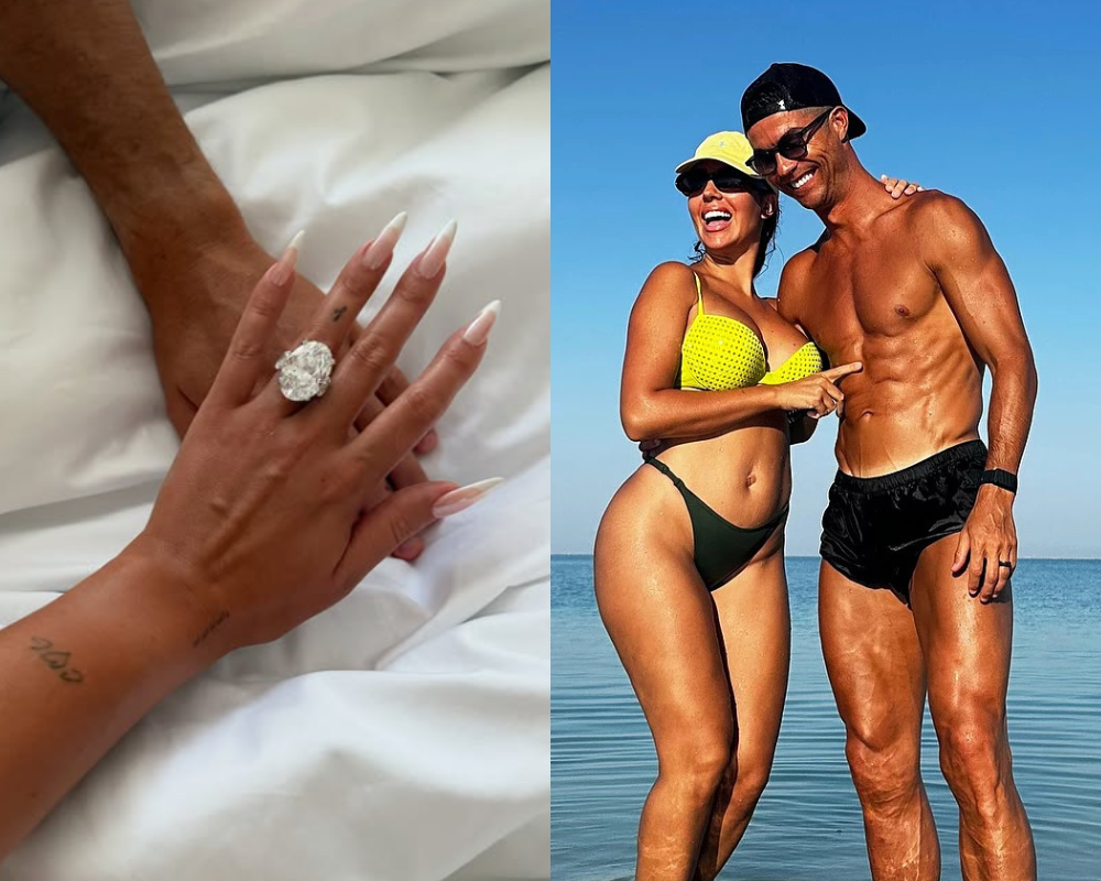 Toda a história do anel de diamantes que Ronaldo deu a Georgina e que pode valer 25 milhões de euros