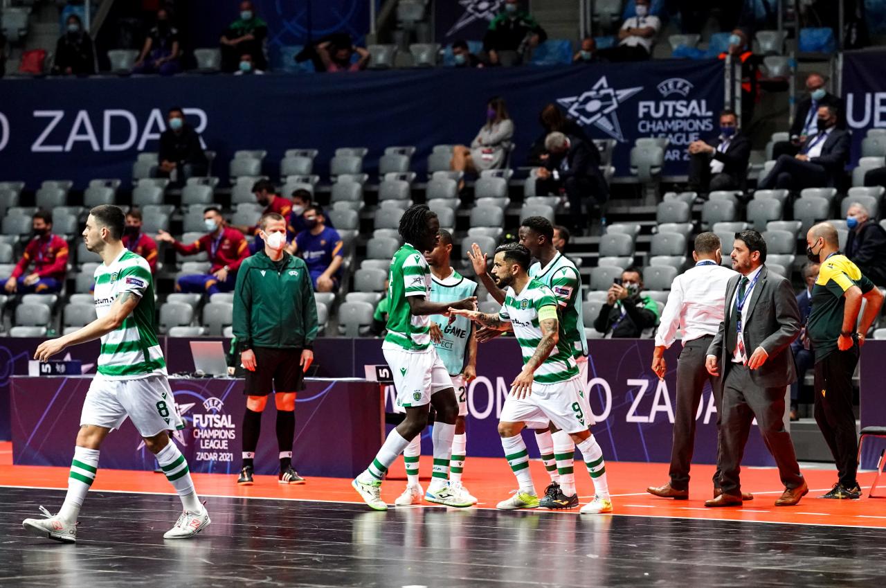 Sporting conquista Champions de futsal pela 2.ª vez na história - Futsal -  Jornal Record