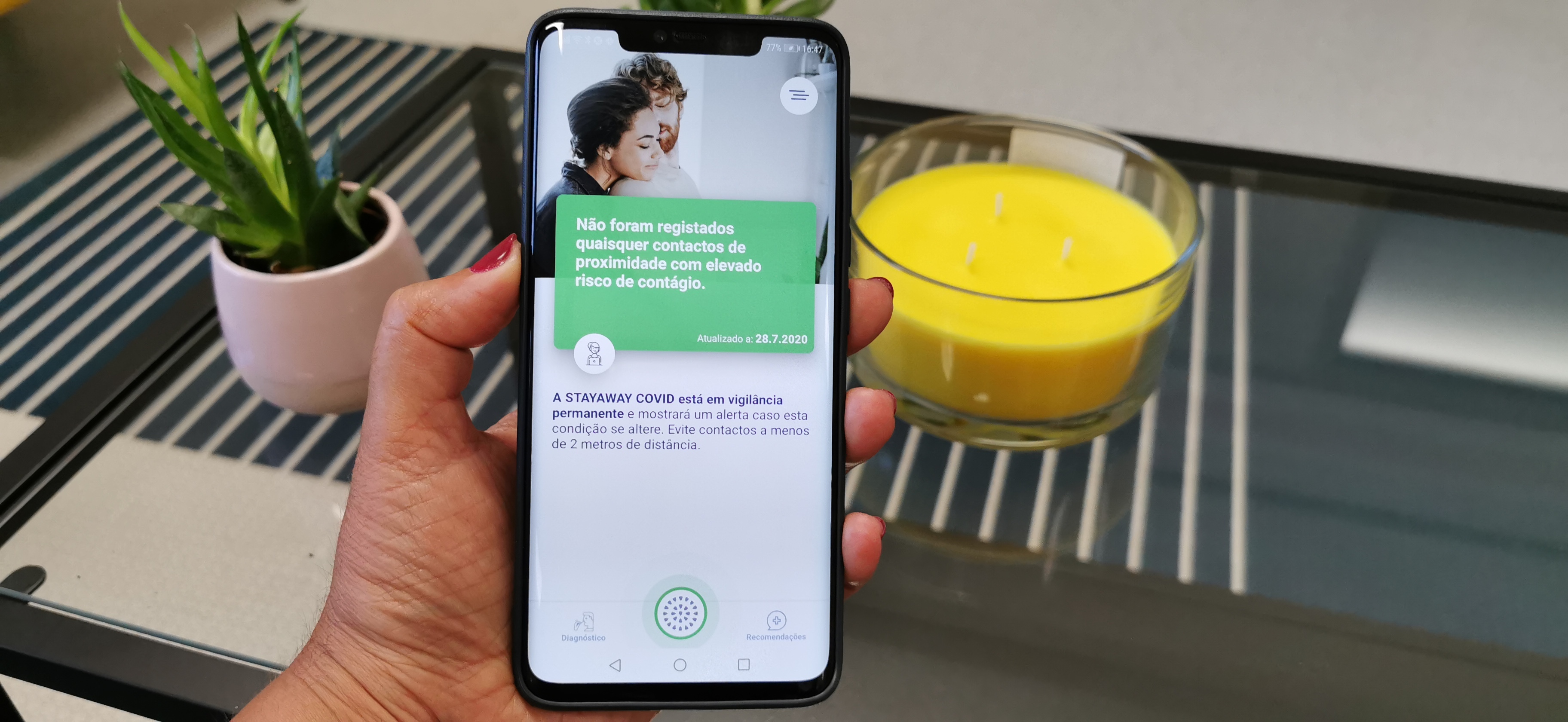STAYAWAY COVID: Piloto da app prolongado até 7 de agosto. Validação para iOS ainda em suspenso
