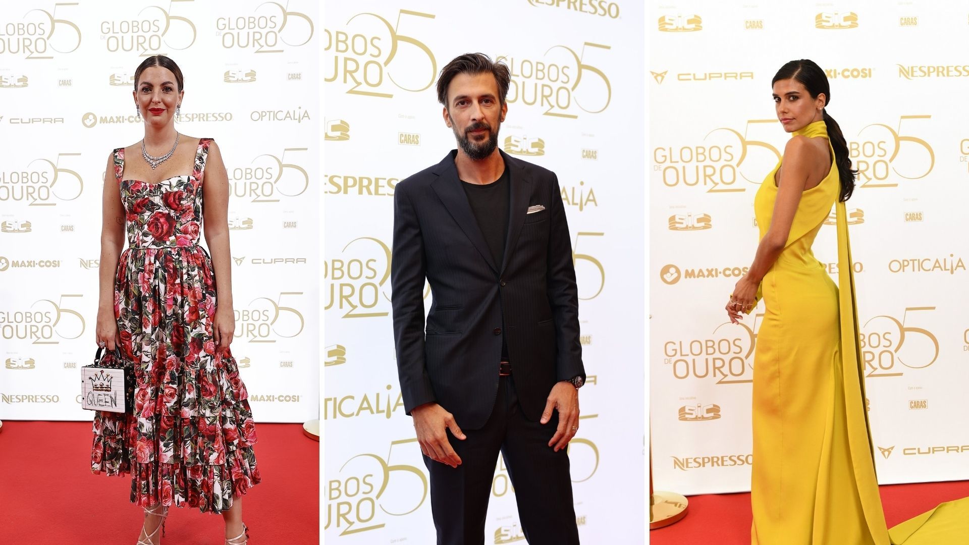 XXV Globos de Ouro. Do amarelo ao clássico preto, veja os looks das estrelas