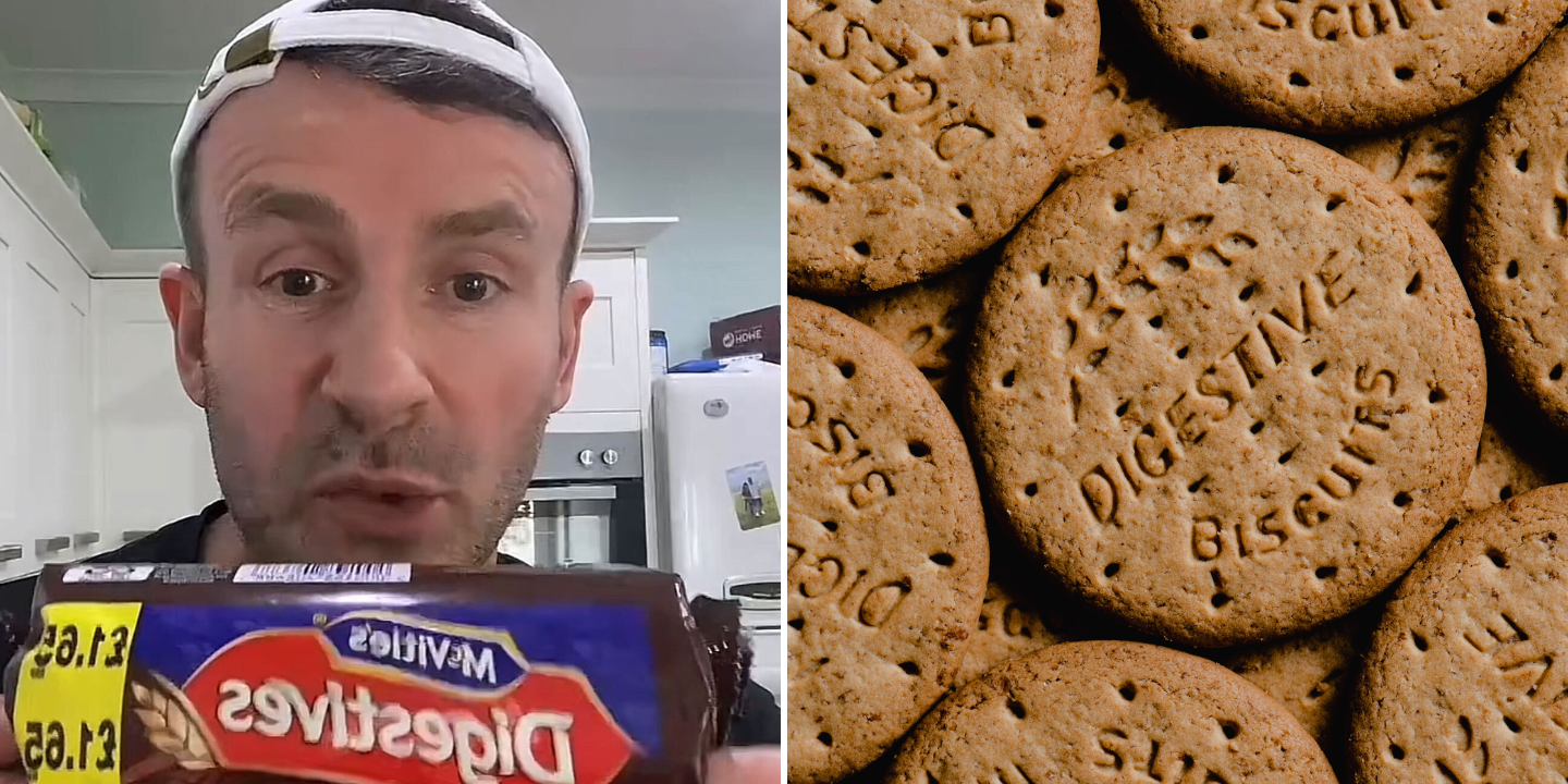 As bolachas digestivas têm efeito laxante? Humorista descobre a origem do nome e a reação é hilariante