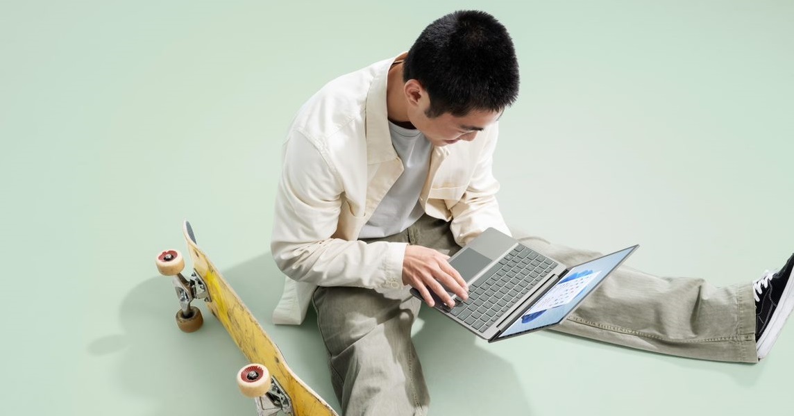 Nova geração de portáteis Surface Laptop Go da Microsoft chega com características “artilhadas”