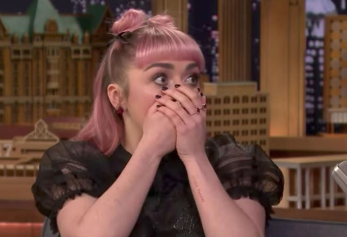 Maisie disse que Arya ia morrer em “A Guerra dos Tronos” — mas era tudo a brincar