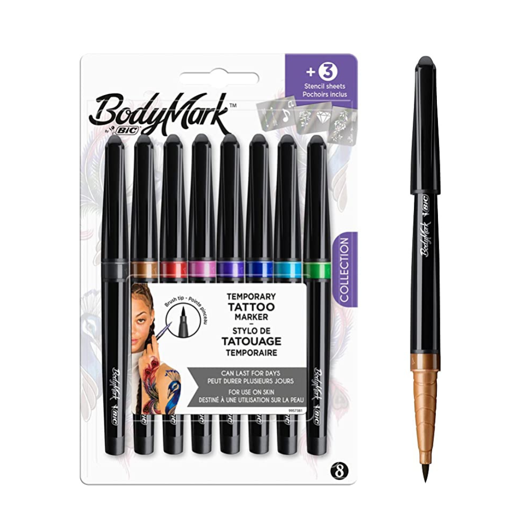 Bic, BodyMark Collection Marcadores para tatuagens temporárias