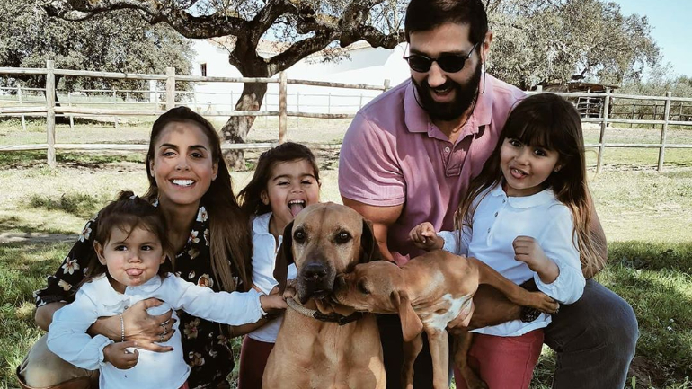 A família Patrocínio está a passar a quarentena junta no Algarve