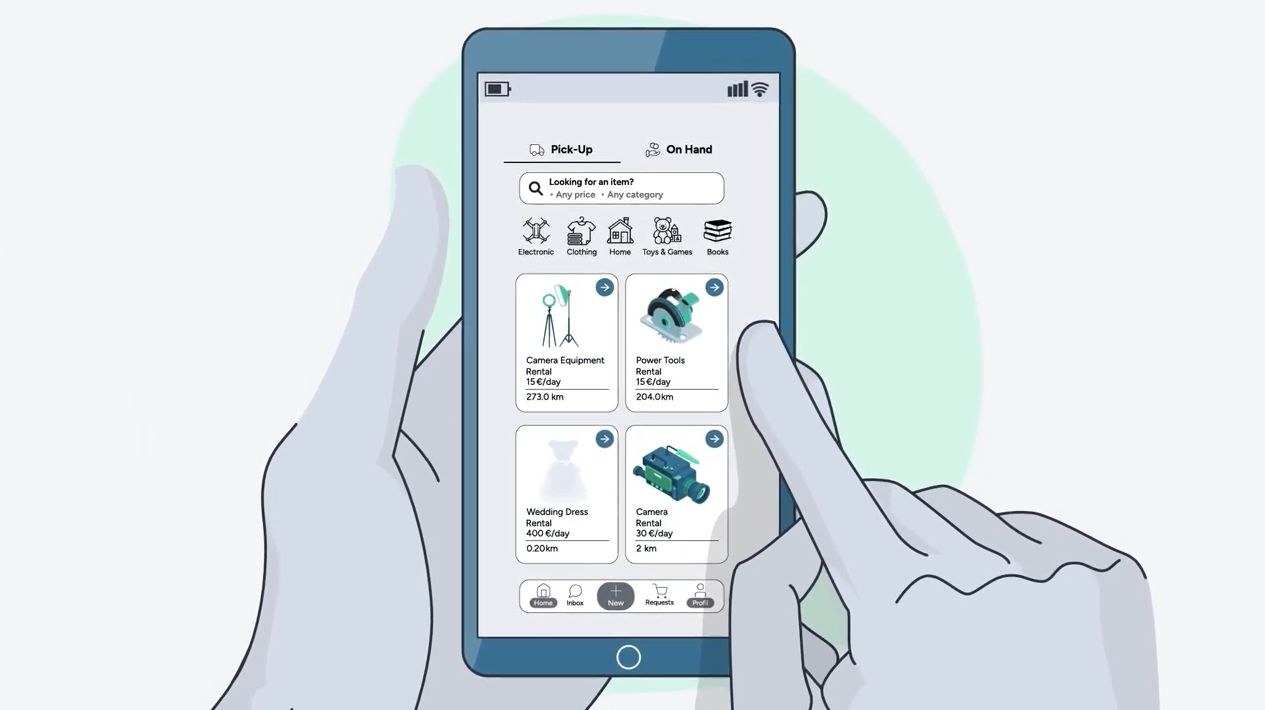 Nova app Shar quer “mudar o jogo” do aluguer de artigos em nome do consumo sustentável