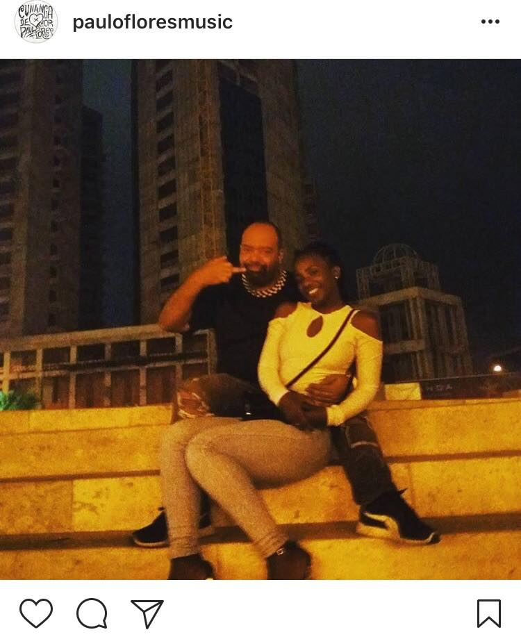 Paulo Flores e Namorada Paulo Flores e Namorada