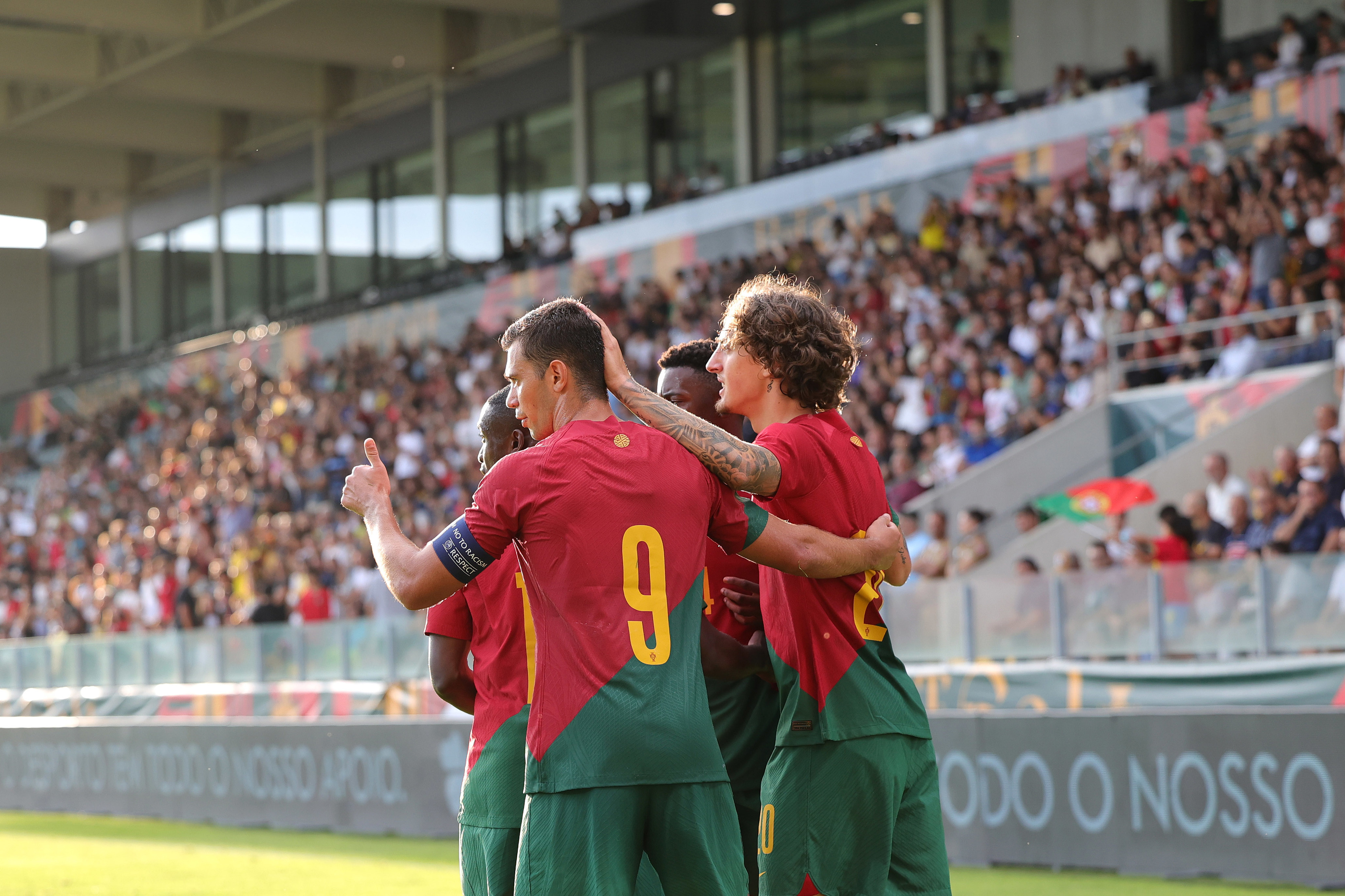 Portugal sobrevive no Euro sub-21, Crónica de jogo