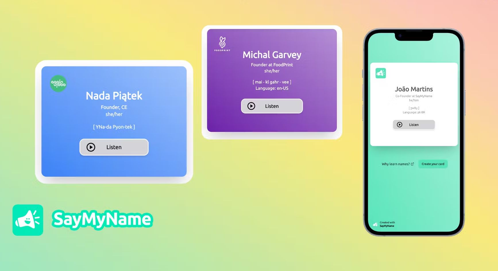 Nem todos os nomes são fáceis de dizer mas com este website não há margem para erros
