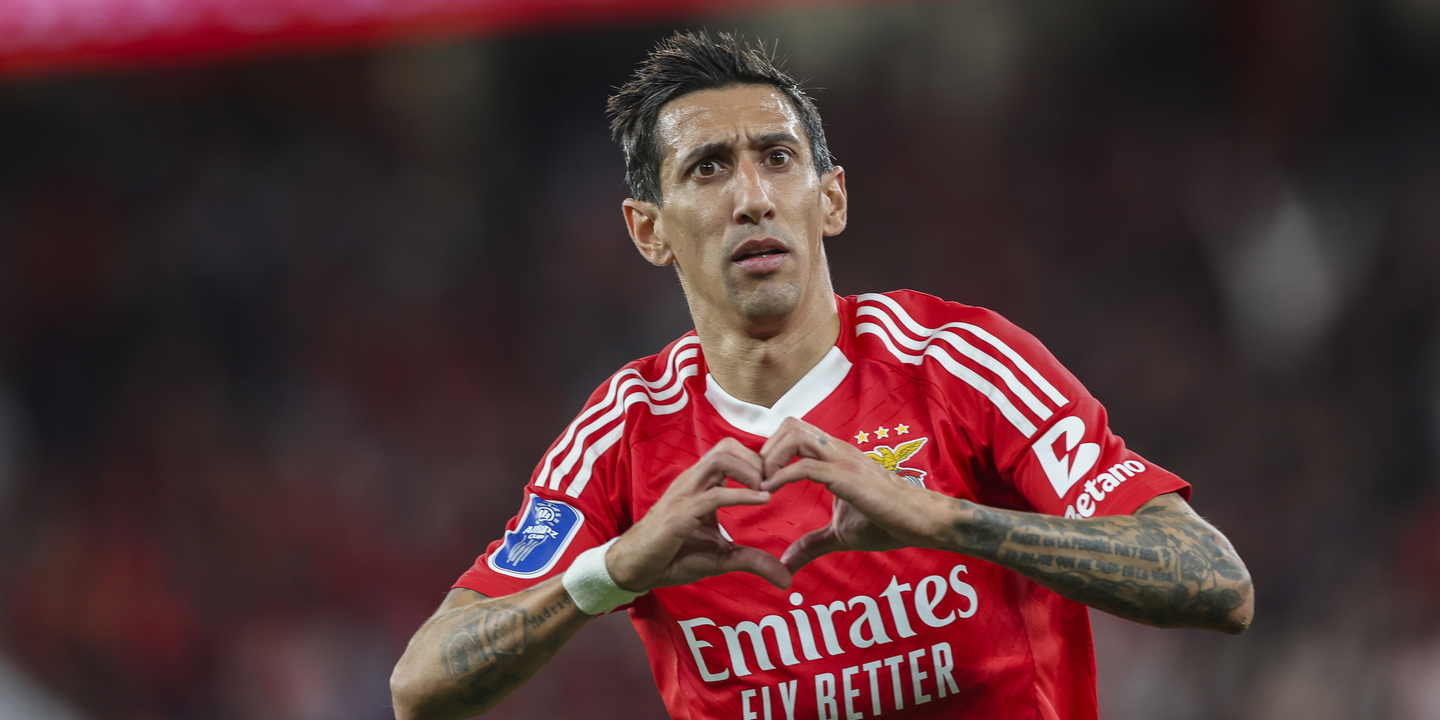 Benfica: Di María e Arthur Cabral fora do jogo com o Moreirense