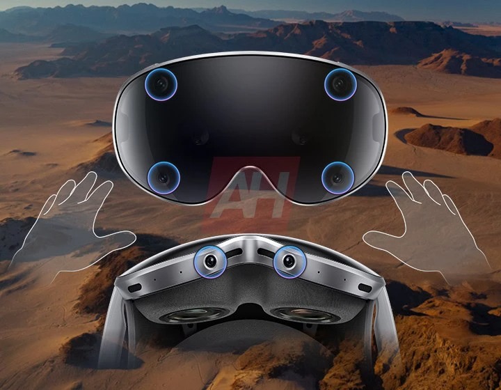 Imagens e informações do headset Galaxy XR da Samsung revelam sensores e interface