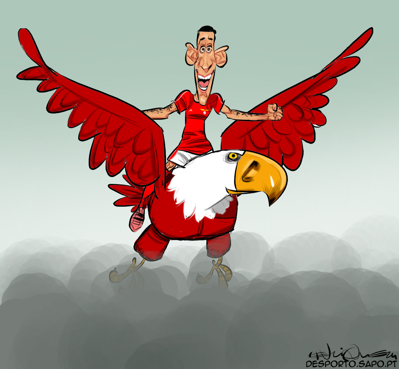 Por cima do nevoeiro