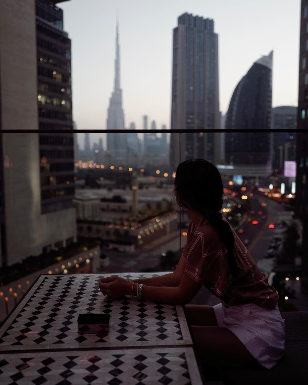 Anita da Costa no Dubai