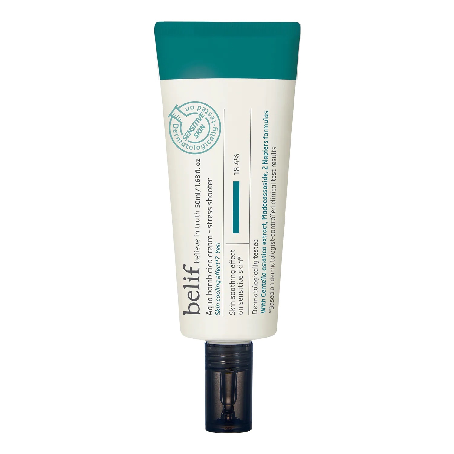 Belif, Aqua Bomb Cica Cream Creme Para Pele Sensível