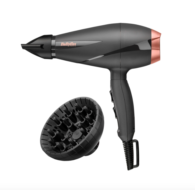 Babyliss, Secador Cabelo 6709de Ac, Preto 2100w