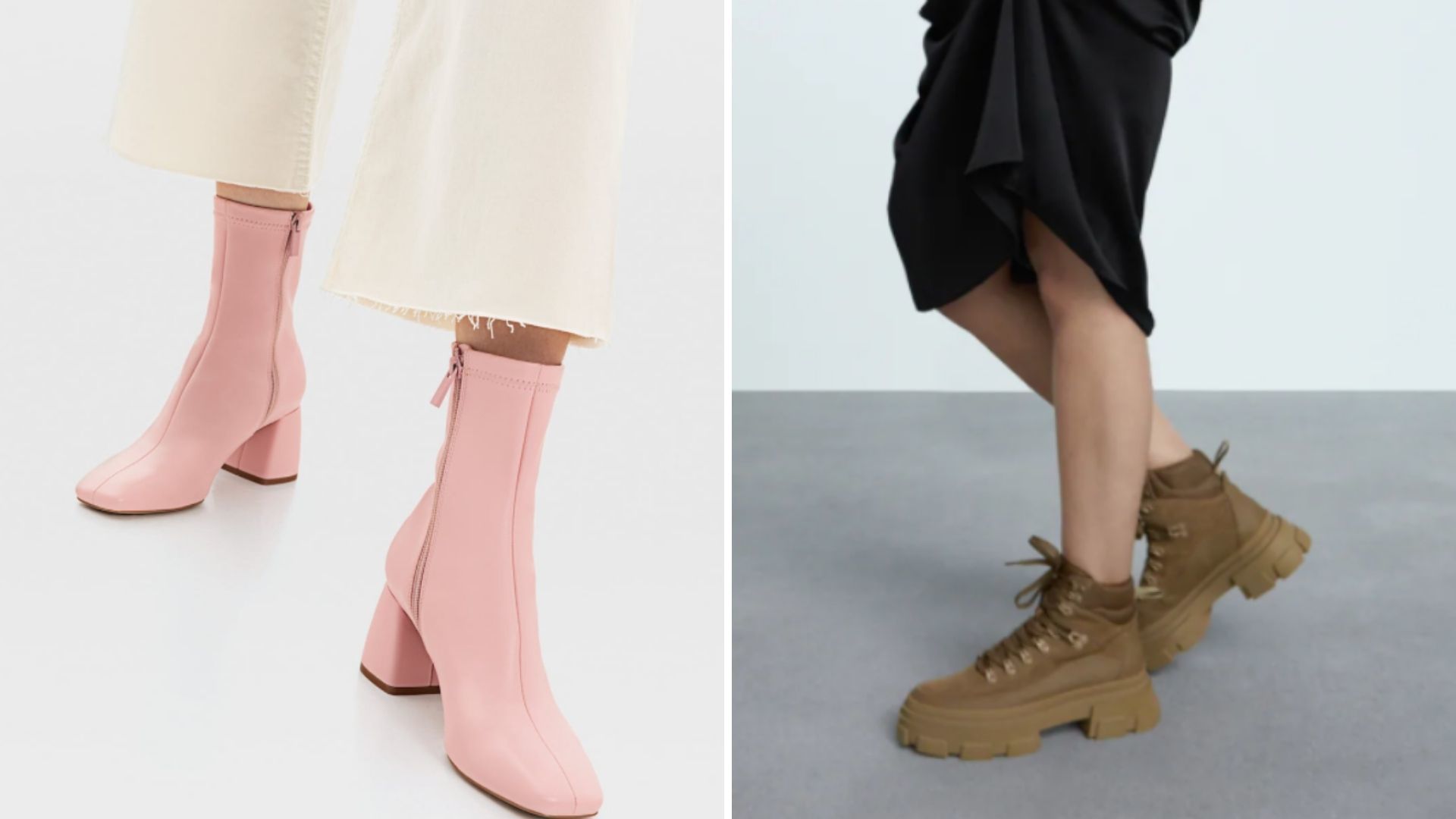 Rasos ou com tacão, 15 botins a partir de 20€ para arrasar este outono