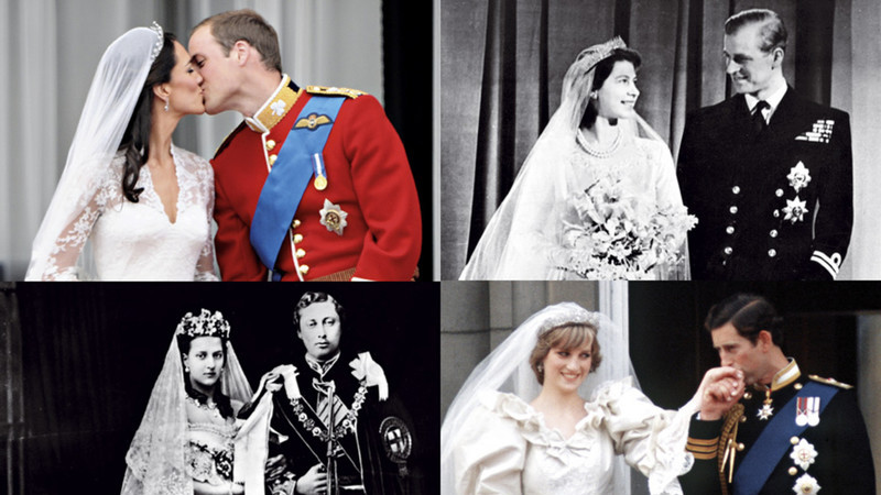 Dois séculos de casamentos reais em Inglaterra: Da conveniência ao amor