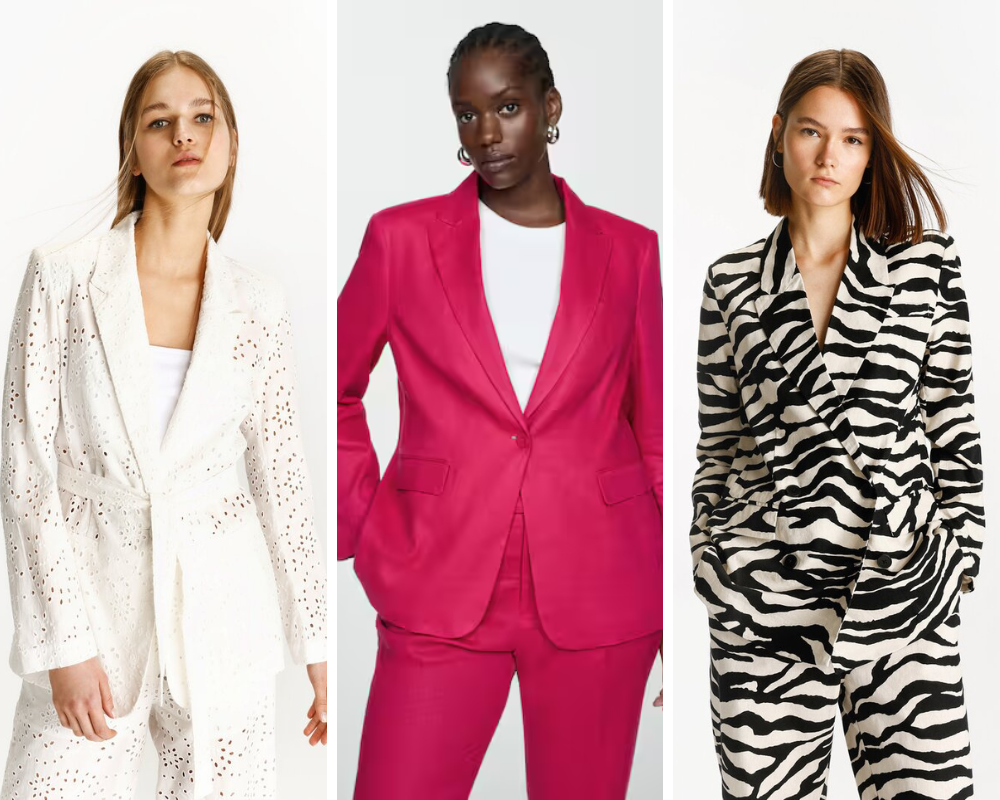 15 blazers cheios de pinta que vão ser tendência forte este verão. Há cor, muito padrão e preços acessíveis